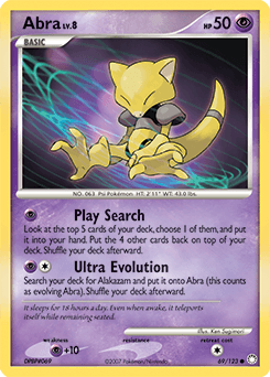 Abra 69/123 — Mysterious Treasures