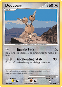 Doduo 80/123 — Mysterious Treasures