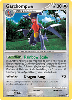Garchomp 9/123 — Mysterious Treasures
