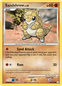 Sandshrew 96/123 — Mysterious Treasures