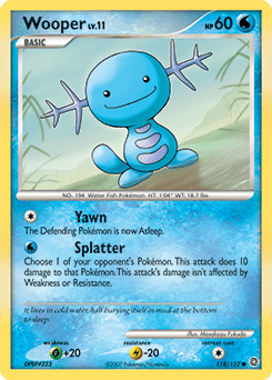 Wooper 118/132 — Secret Wonders