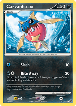 Carvanha 81/132 — Secret Wonders