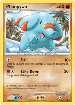Phanpy 98/132 — Secret Wonders