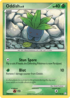 Oddish 111/146 — Legends Awakened