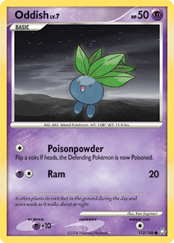Oddish 112/146 — Legends Awakened