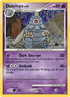 Dusclops 34/100 — Stormfront