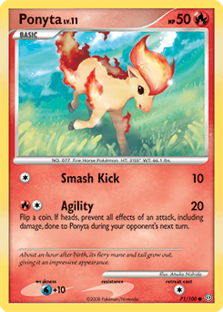 Ponyta 71/100 — Stormfront