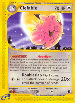 Clefable 41/165 — Expedition Base Set