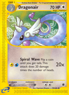 Dragonair 75/165 — Expedition Base Set