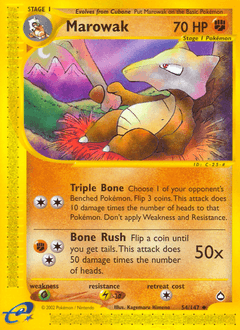 Marowak 54/147 — Aquapolis