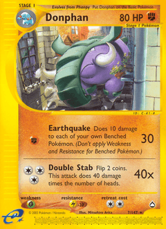 Donphan 7/147 — Aquapolis