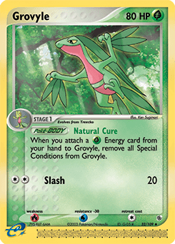 Grovyle 32/109 — Ruby & Sapphire