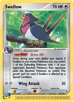 Swellow 46/109 — Ruby & Sapphire