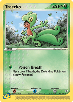 Treecko 75/109 — Ruby & Sapphire
