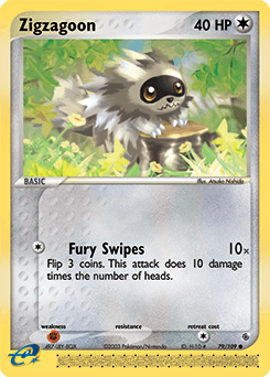 Zigzagoon 79/109 — Ruby & Sapphire