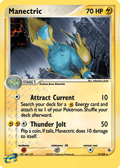 Manectric 9/109 — Ruby & Sapphire