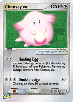 Chansey ex 96/109 — Ruby & Sapphire