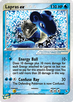 Lapras ex 99/109 — Ruby & Sapphire