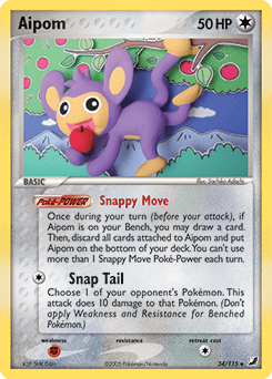Aipom 34/115 — Unseen Forces
