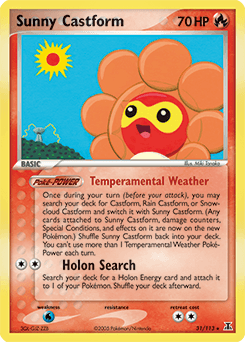 Sunny Castform 31/113 — Delta Species
