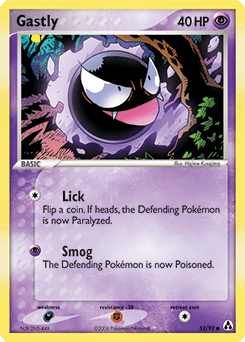 Gastly 52/92 — Legend Maker