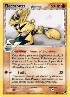Electabuzz δ 29/101 — Dragon Frontiers