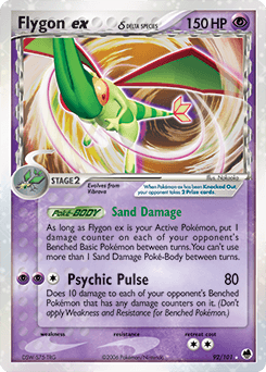 Flygon ex δ 92/101 — Dragon Frontiers
