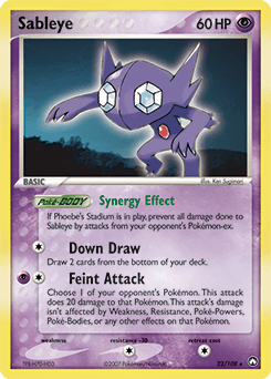 Sableye 22/108 — Power Keepers