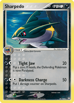 Sharpedo 38/108 — Power Keepers