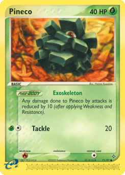 Pineco 71/97 — Dragon