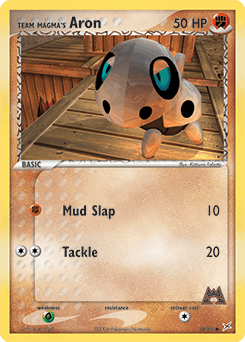 Team Magma's Aron 58/95 — Team Magma vs Team Aqua