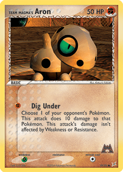 Team Magma's Aron 59/95 — Team Magma vs Team Aqua