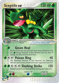 Sceptile ex 93/95 — Team Magma vs Team Aqua