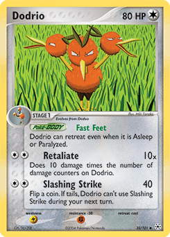 Dodrio 33/101 — Hidden Legends
