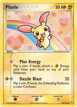 Plusle 69/101 — Hidden Legends
