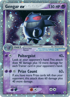Gengar ex 108/112 — FireRed & LeafGreen