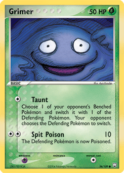 Grimer 56/109 — Team Rocket Returns