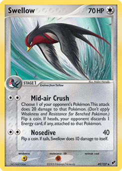 Swellow 49/107 — Deoxys