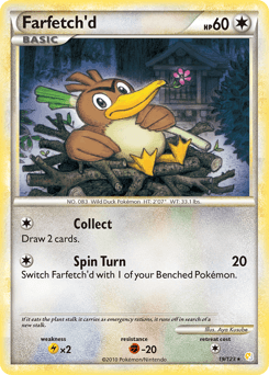 Farfetch'd 19/123 — HeartGold & SoulSilver