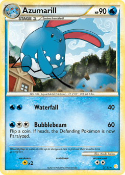 Azumarill 2/123 — HeartGold & SoulSilver