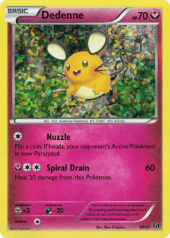 Dedenne 10/12 — McDonald's Collection 2016