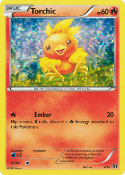 Torchic 2/12 — McDonald's Collection 2016