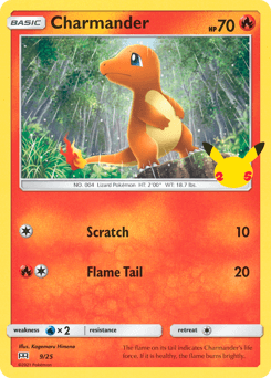 Charmander 9/25 — McDonald's Collection 2021