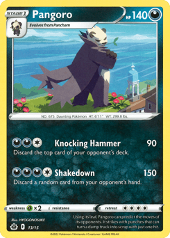 Pangoro 13/15 — McDonald's Collection 2022