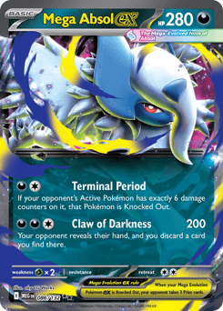 Mega Absol ex 86/132 — Mega Evolution