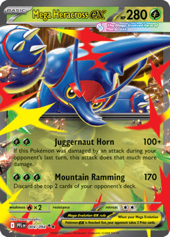 Mega Heracross ex 4/94 — Phantasmal Flames