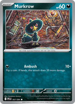 Murkrow 57/94 — Phantasmal Flames