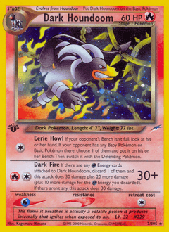 Dark Houndoom 7/105 — Neo Destiny