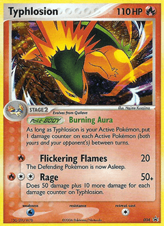 Typhlosion 34/40 — Nintendo Black Star Promos