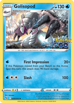 Golisopod 26/78 — Pokémon GO